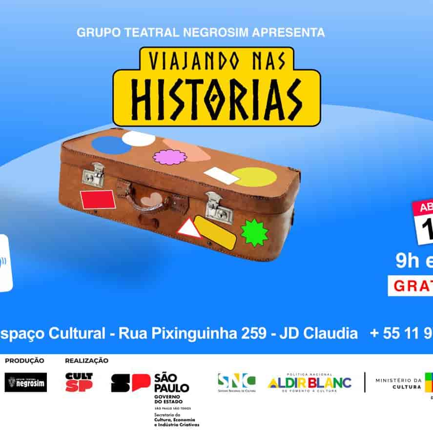 Imagem do evento VIAJANDO NAS HISTÓRIAS
