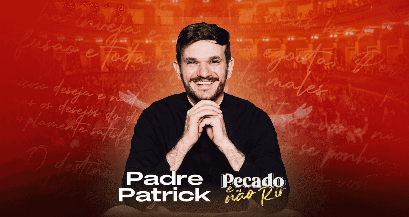 Imagem do evento Pecado é Não Rir - Padre Patrick