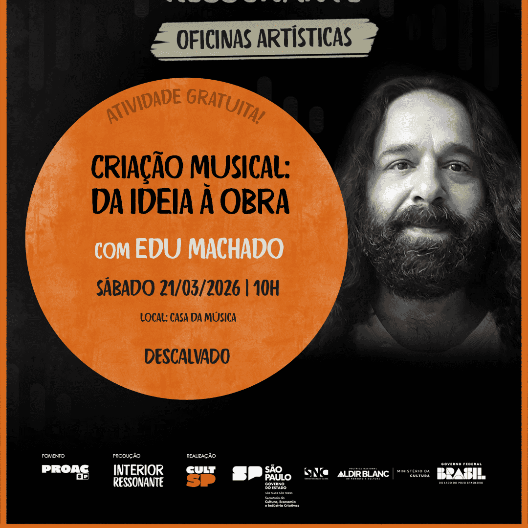 Imagem do evento Oficina: Criação musical: da ideia à obra