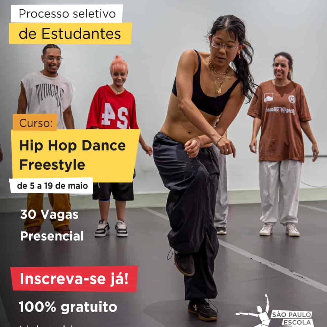 Imagem do evento Curso de Extensão Cultural - Hip Hop Dance Freestyle