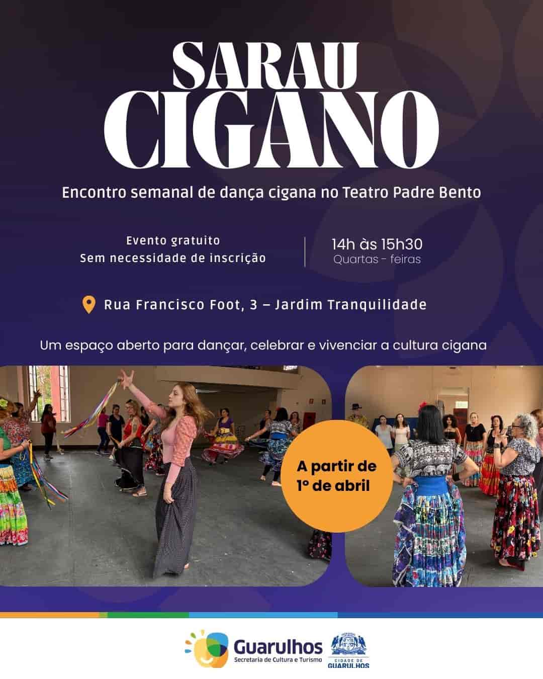 Imagem do evento SARAU CIGANO