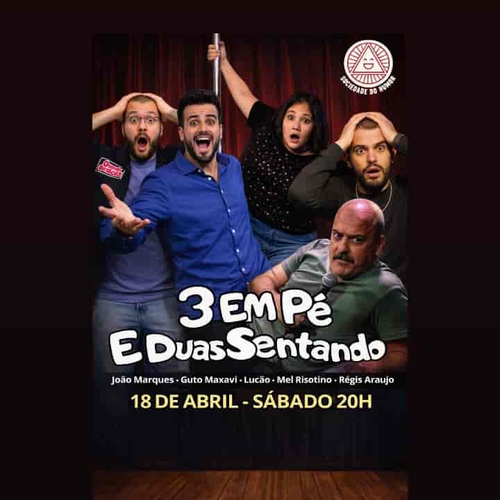 3 Em Pé e Duas Sentando