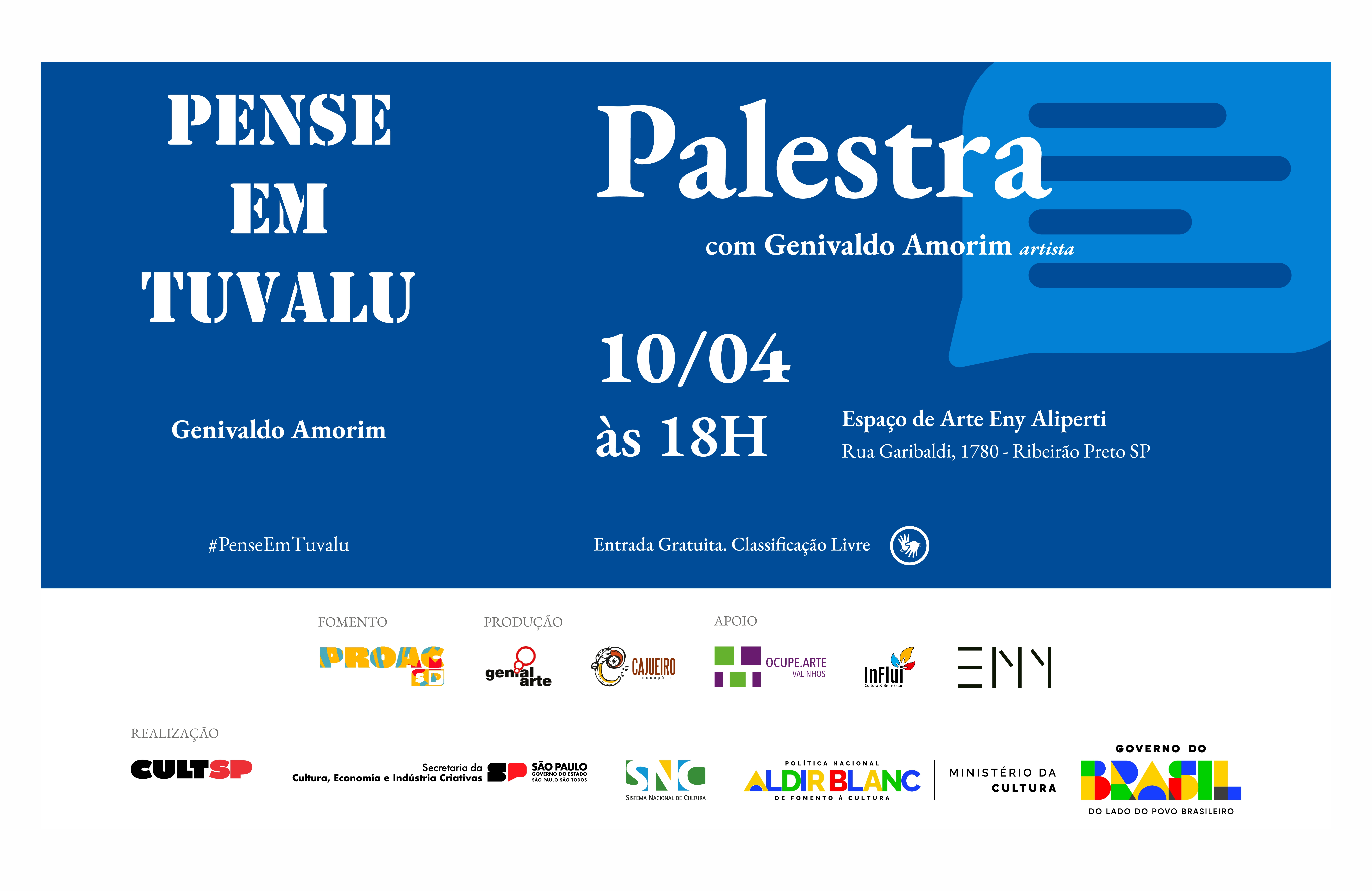 Pense em Tuvalu: Artist Lecture