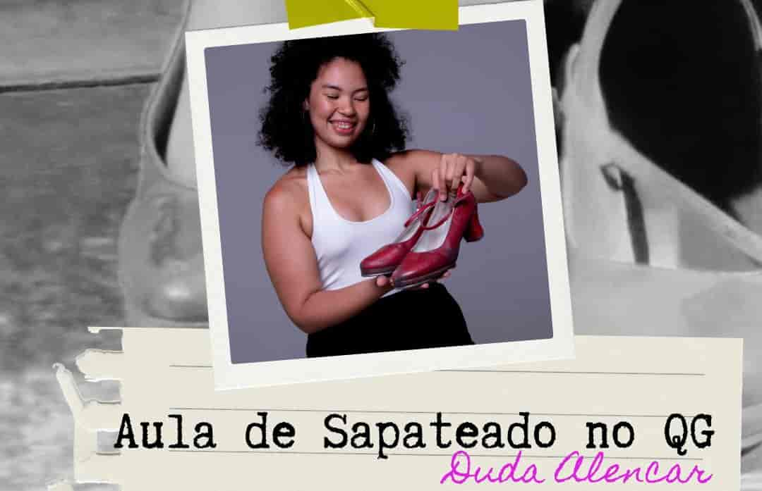 Banner do evento Aula de Sapateado no QG 