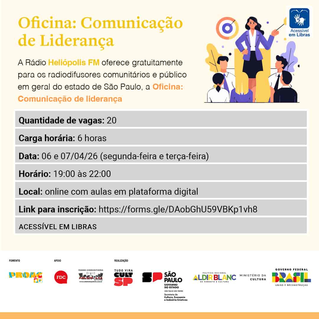 CURSO DE FORMAÇÃO: "COMUNICAÇÃO DE LIDERANÇA"