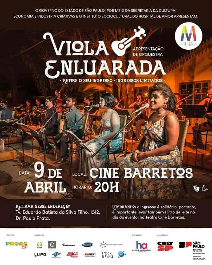 O espetáculo “Viola Enluarada”