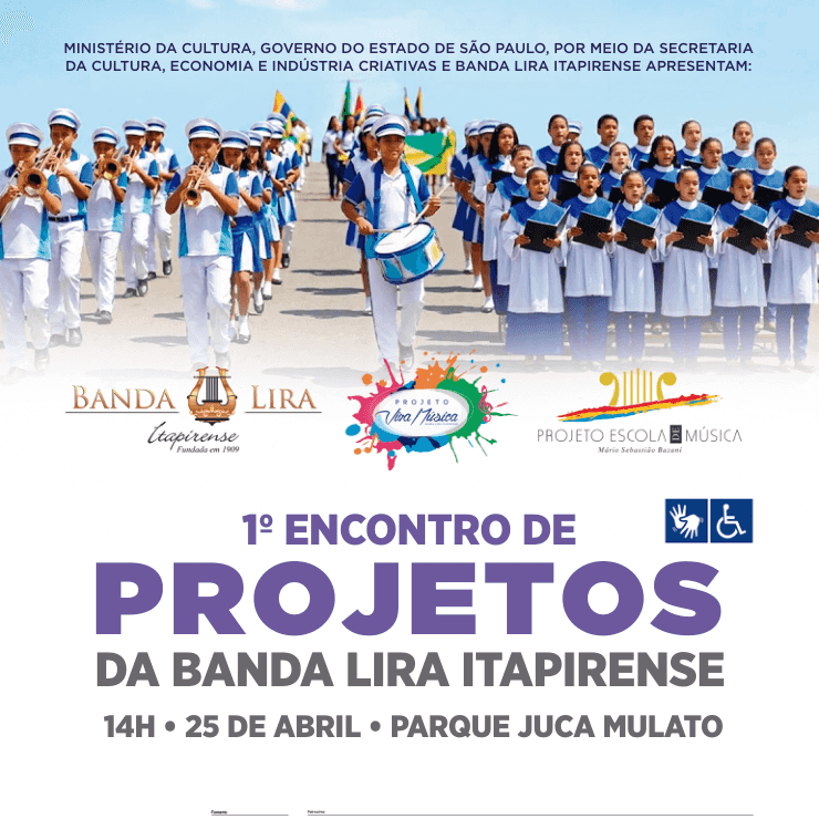 1º ENCONTRO DE PROJETOS DA BANDA LIRA ITAPIRENSE