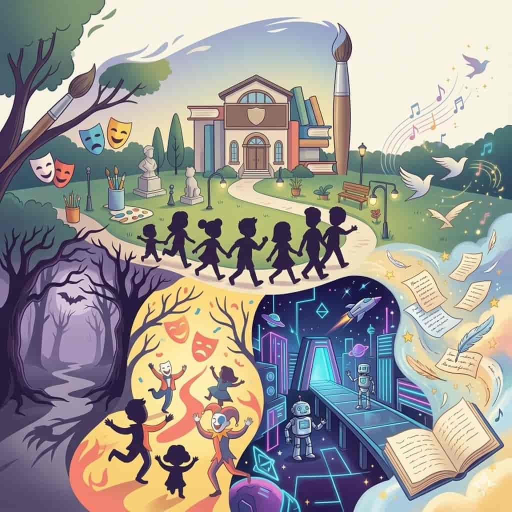 MISTURA DE GÊNEROS – COM EQUIPE BIBLIOTECA