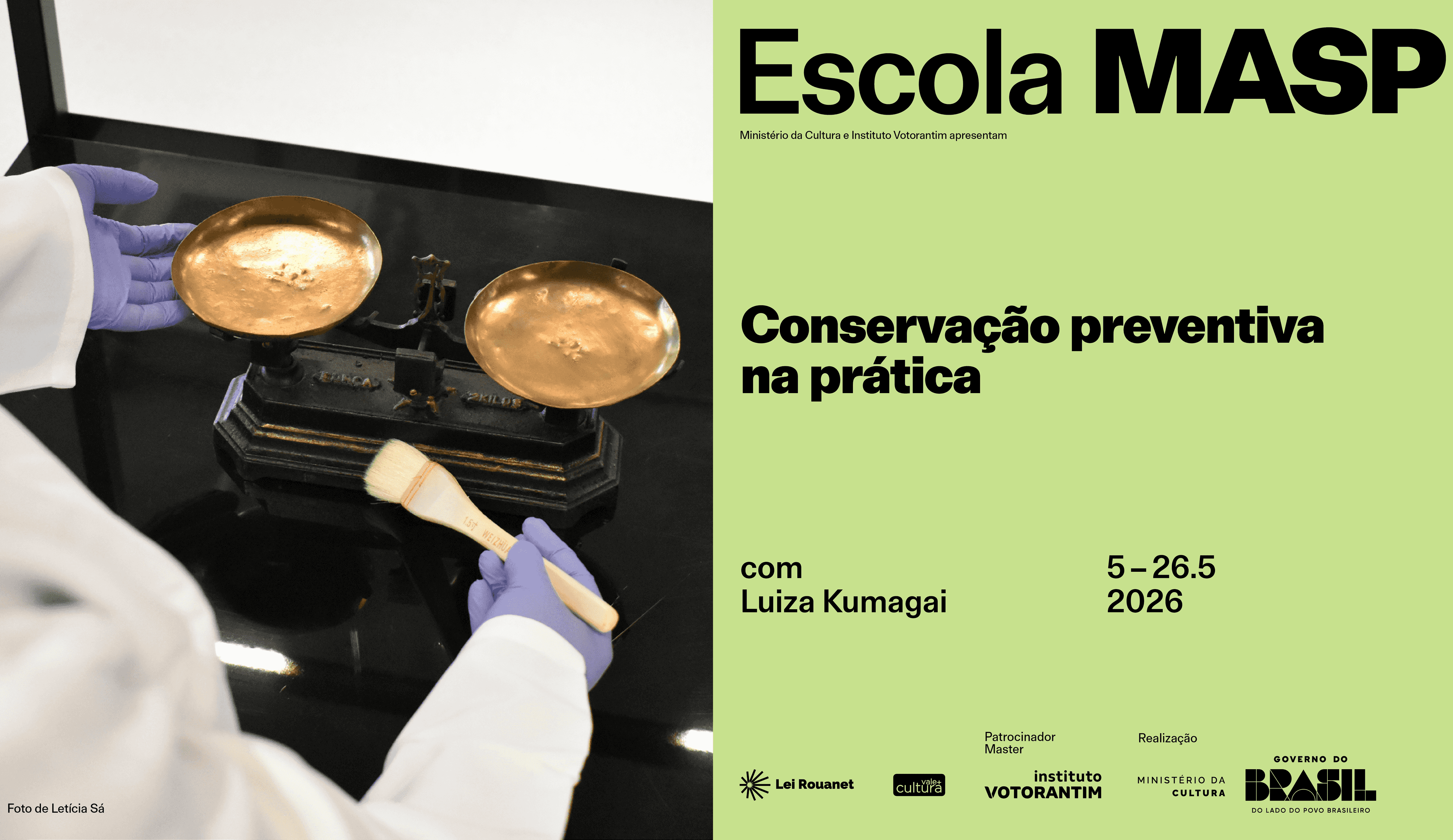 Imagem do evento Conservação preventiva na prática