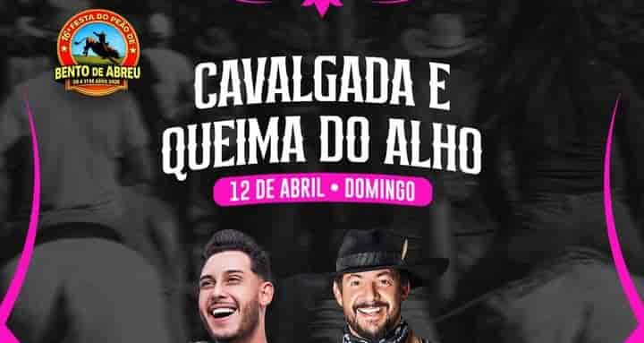 Imagem do evento Cavalgada e Queima do Alho 