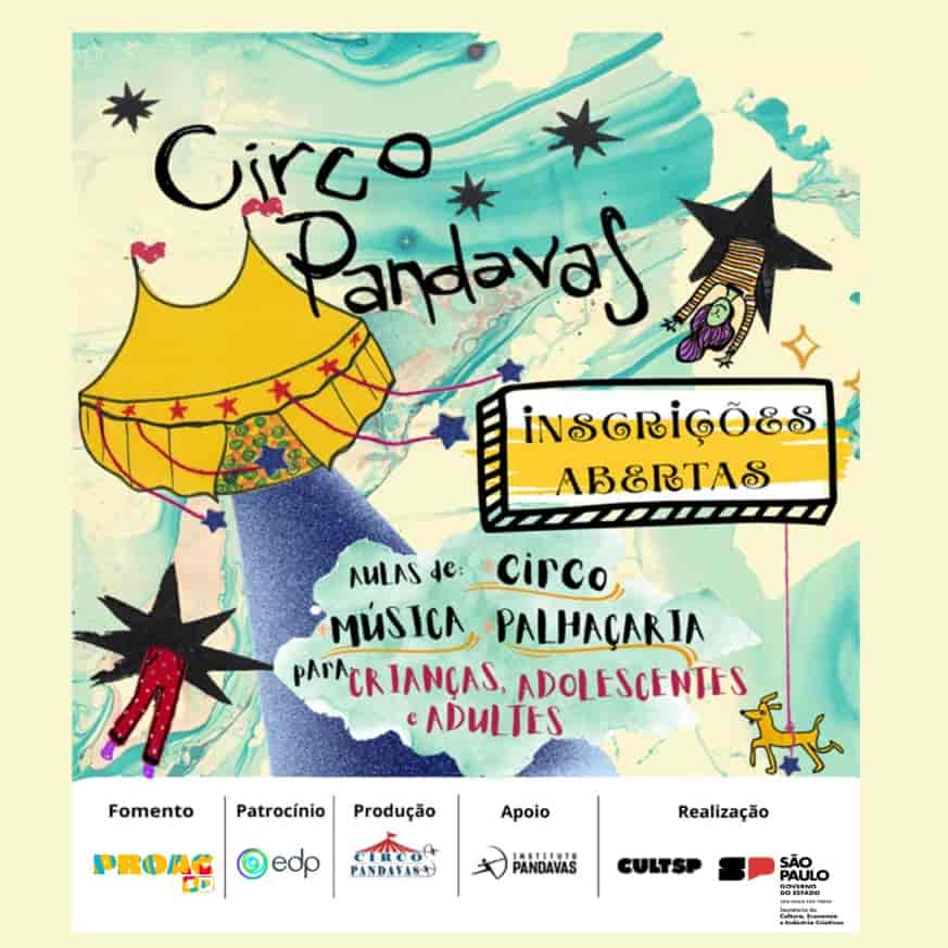 Imagem do evento Circo Pandavas : Inscrições Abertas
