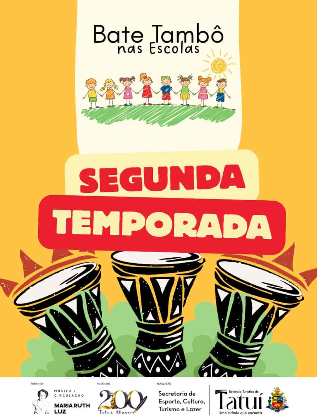 Imagem do evento PROJETO BATE TAMBÔ NAS ESCOLAS 