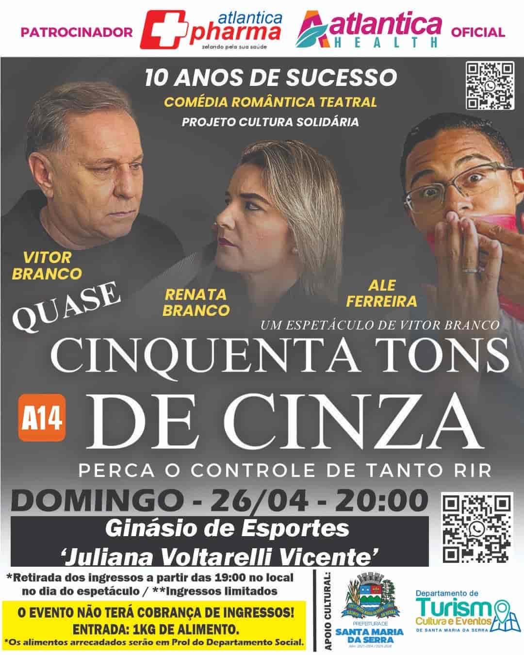 Banner do evento Quase Cinquenta Tons de Cinza