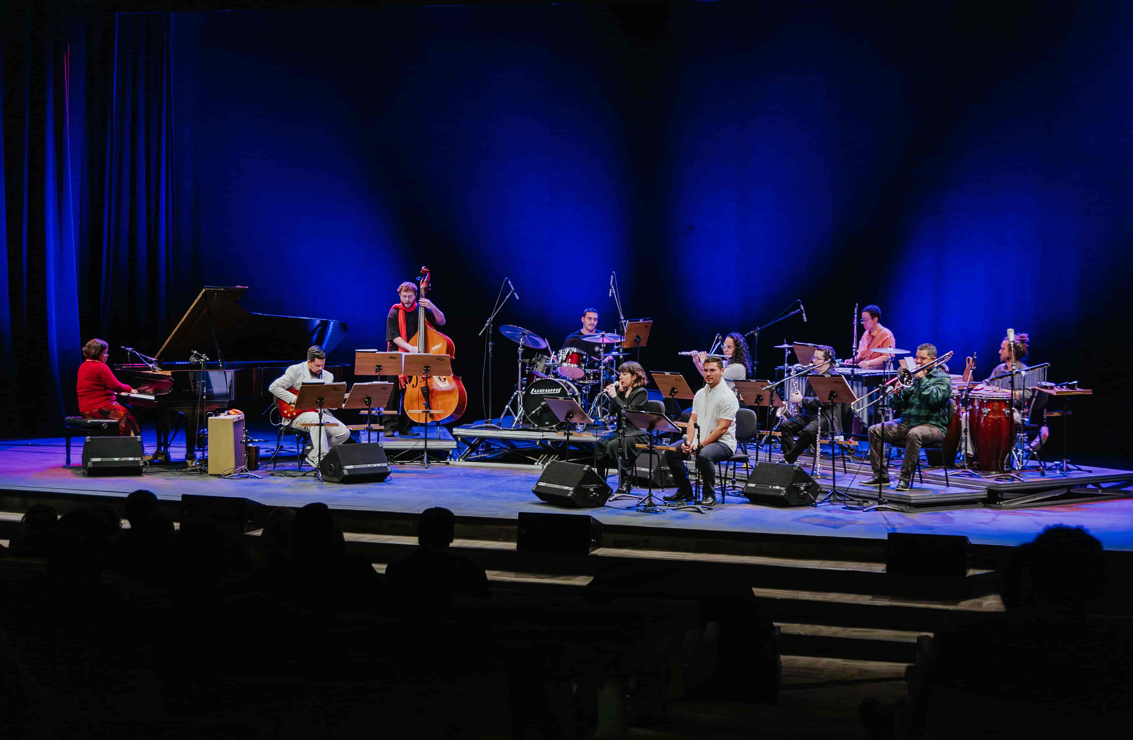 Banner do evento Concerto: Jazz Combo do Conservatório de Tatuí & Louise Wolley
