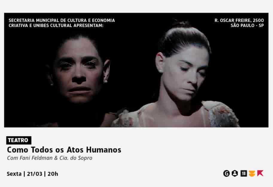 Banner do evento Como Todos os Atos Humanos