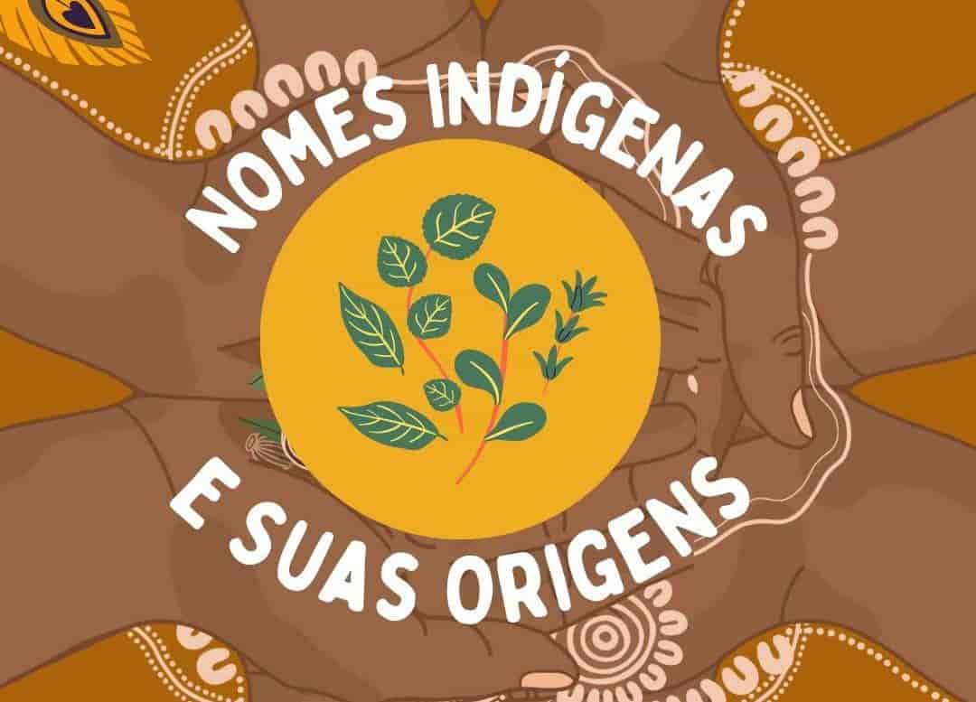 Banner do evento Nomes indígenas e suas origens