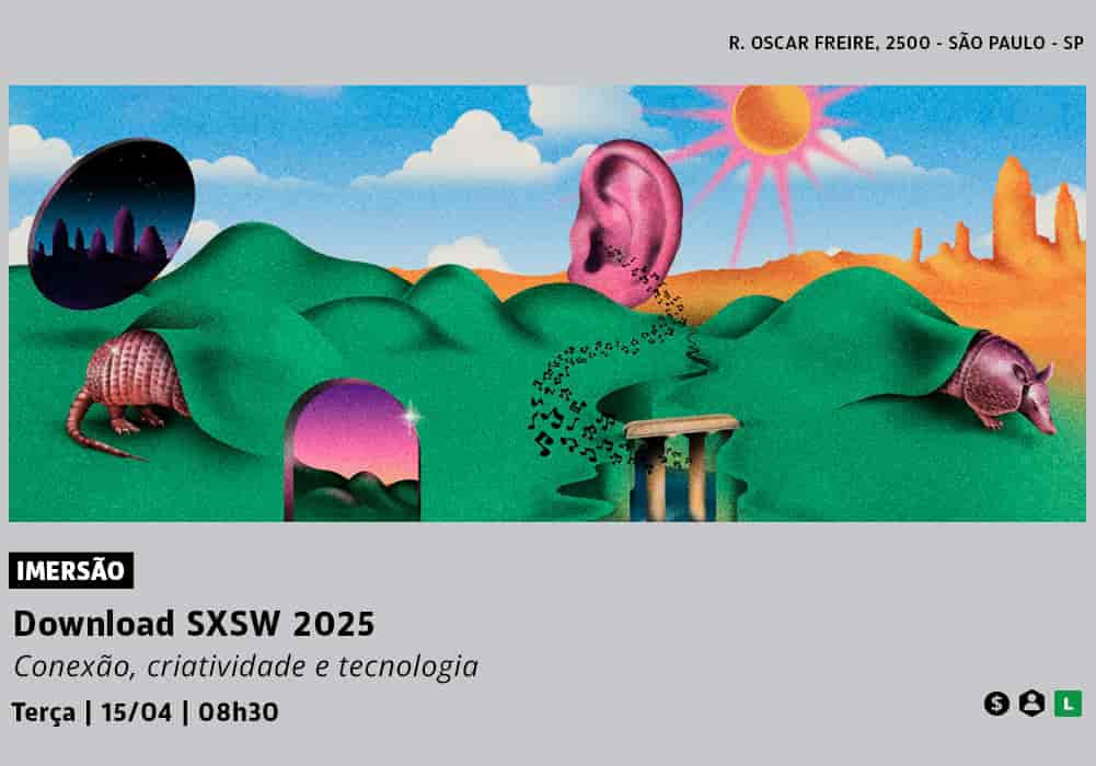 Banner do evento Download SXSW 2025