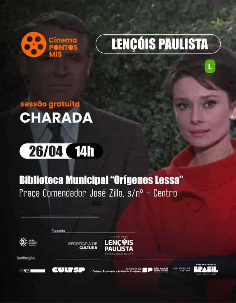 Banner do evento Sessão MIS - Charada