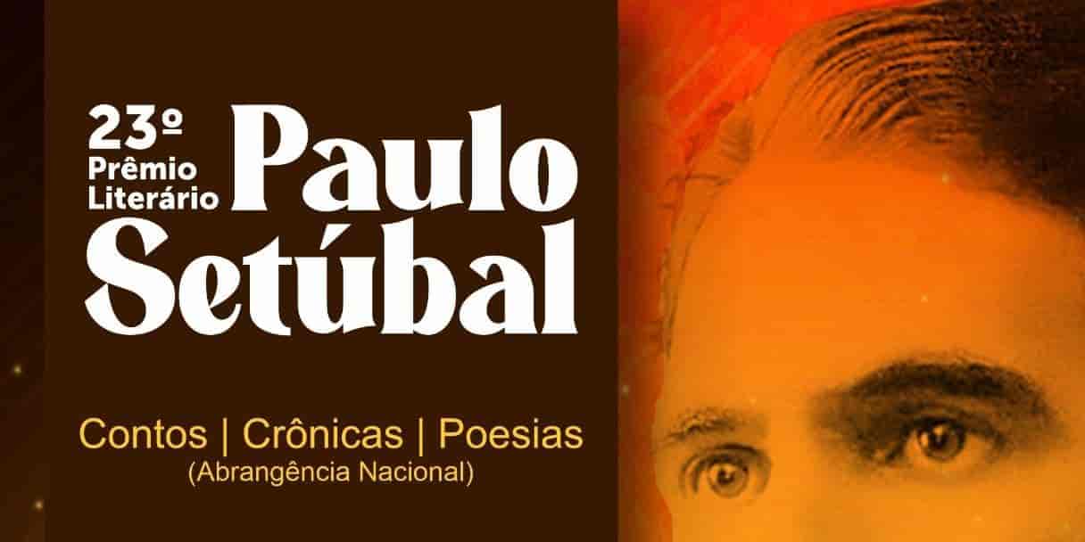 Banner do evento  23ª Prêmio Literário Paulo Setúbal 