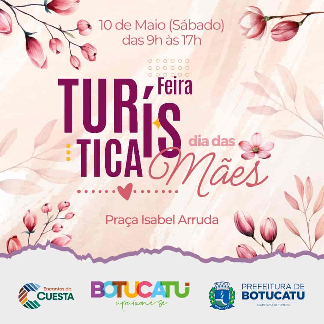 Banner do evento  FEIRA TURÍSTICA: Dia das Mães