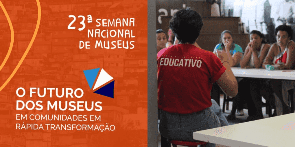 Banner do evento 23ª Semana Nacional de Museus | Visita educativa temática "O patrimônio imaterial das migrações"