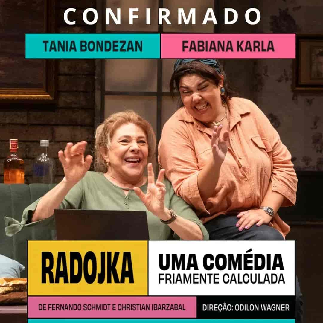 Banner do evento RADOJKA com Tania Bondezan e Fabiana Karla