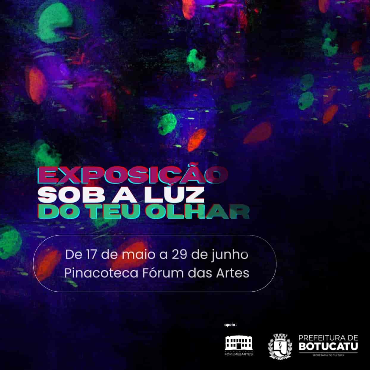 Banner do evento Exposição “Sob a luz do seu olhar”