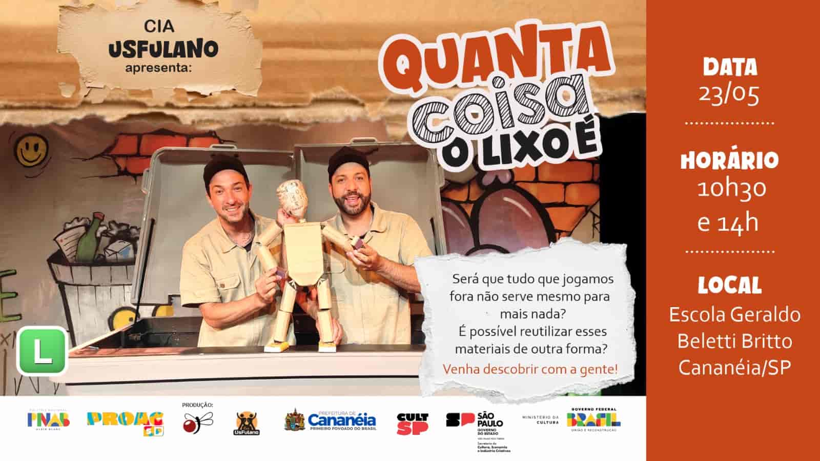 Imagem do evento Quanta coisa o lixo é