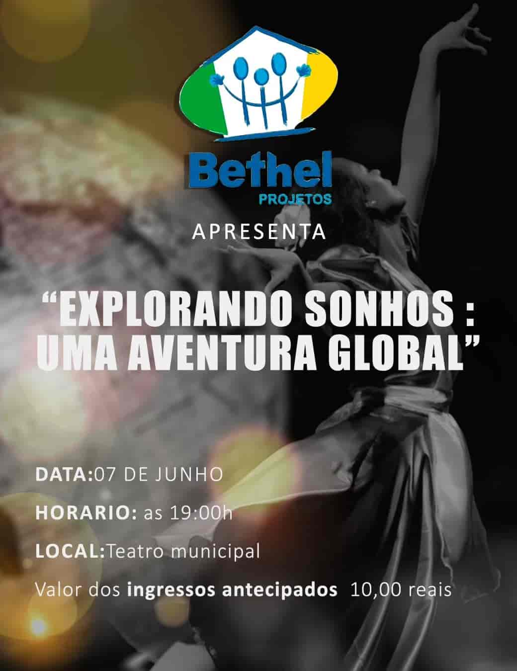 Banner do evento EXPLORANDO SONHOS: UMA AVENTURA GLOBAL