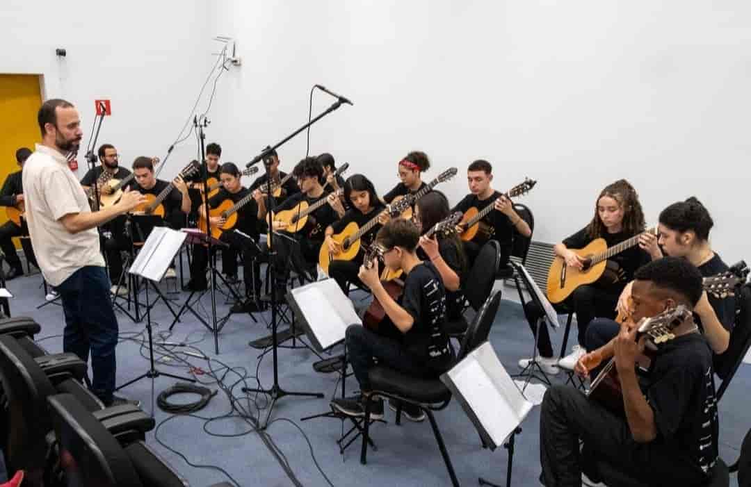 Banner do evento Série Orquestras Paulistas: “Camerata de Violões do Guri de São Luiz do Paraitinga”