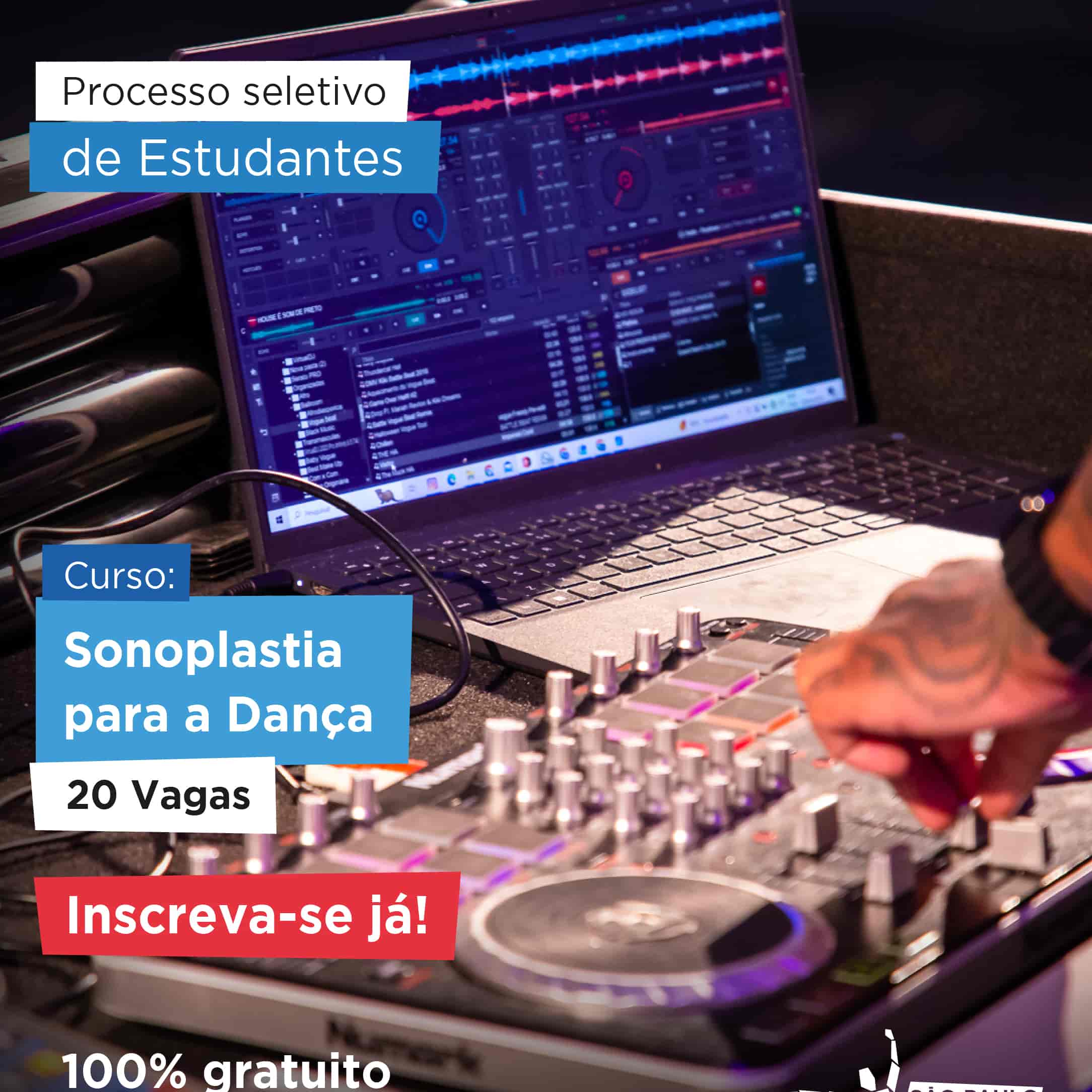 Imagem do evento Curso de Extensão Cultural "Sonoplastia para a Dança"