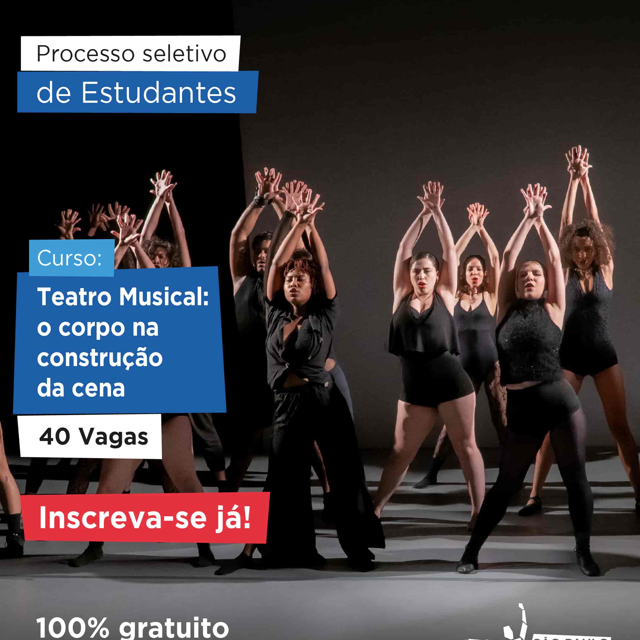 Imagem do evento Curso de Extensão Cultural "Teatro Musical: O Corpo na Construção da Cena"