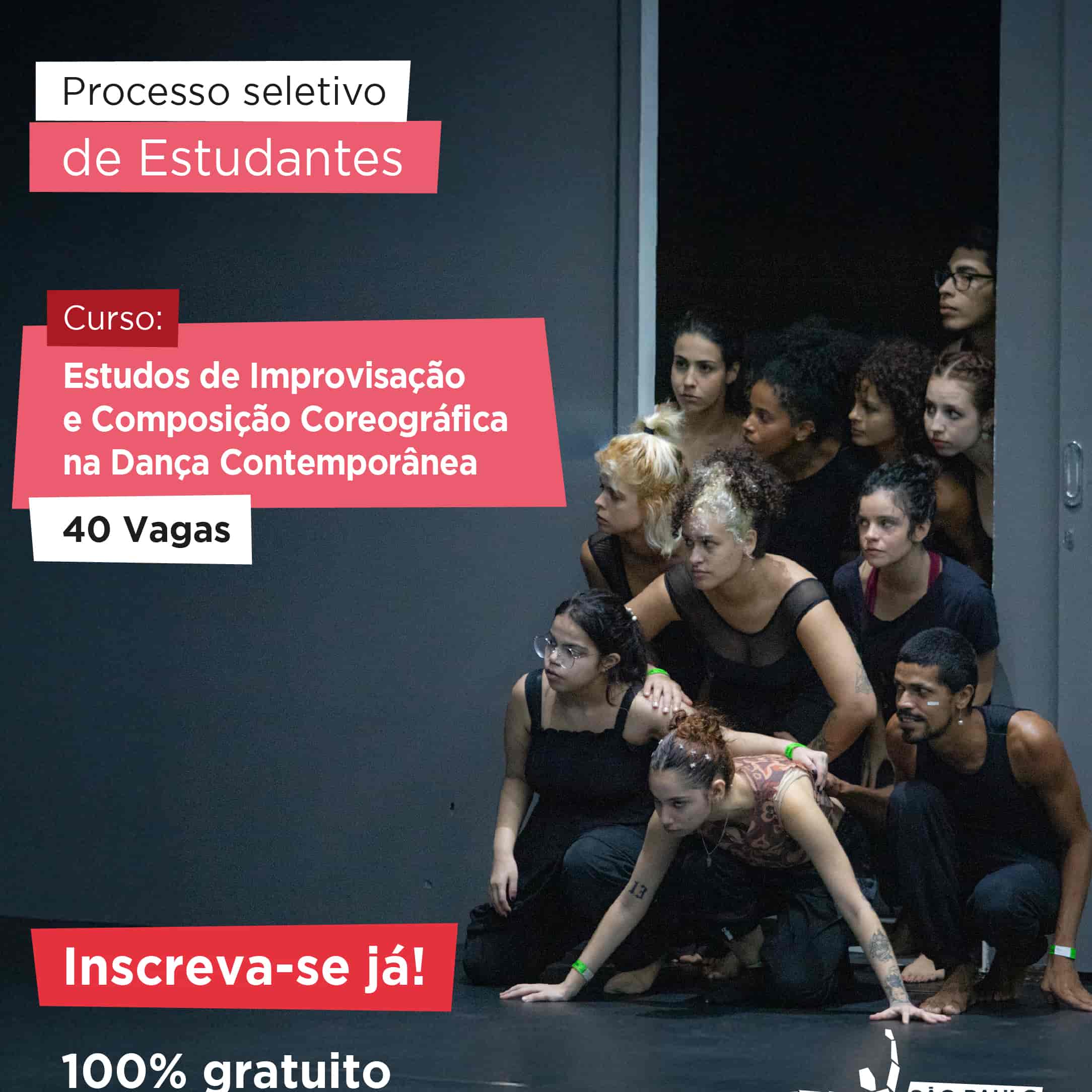 Imagem do evento Curso de Extensão "Estudos de Improvisação e Composição Coreográfica em Dança Contemporânea"