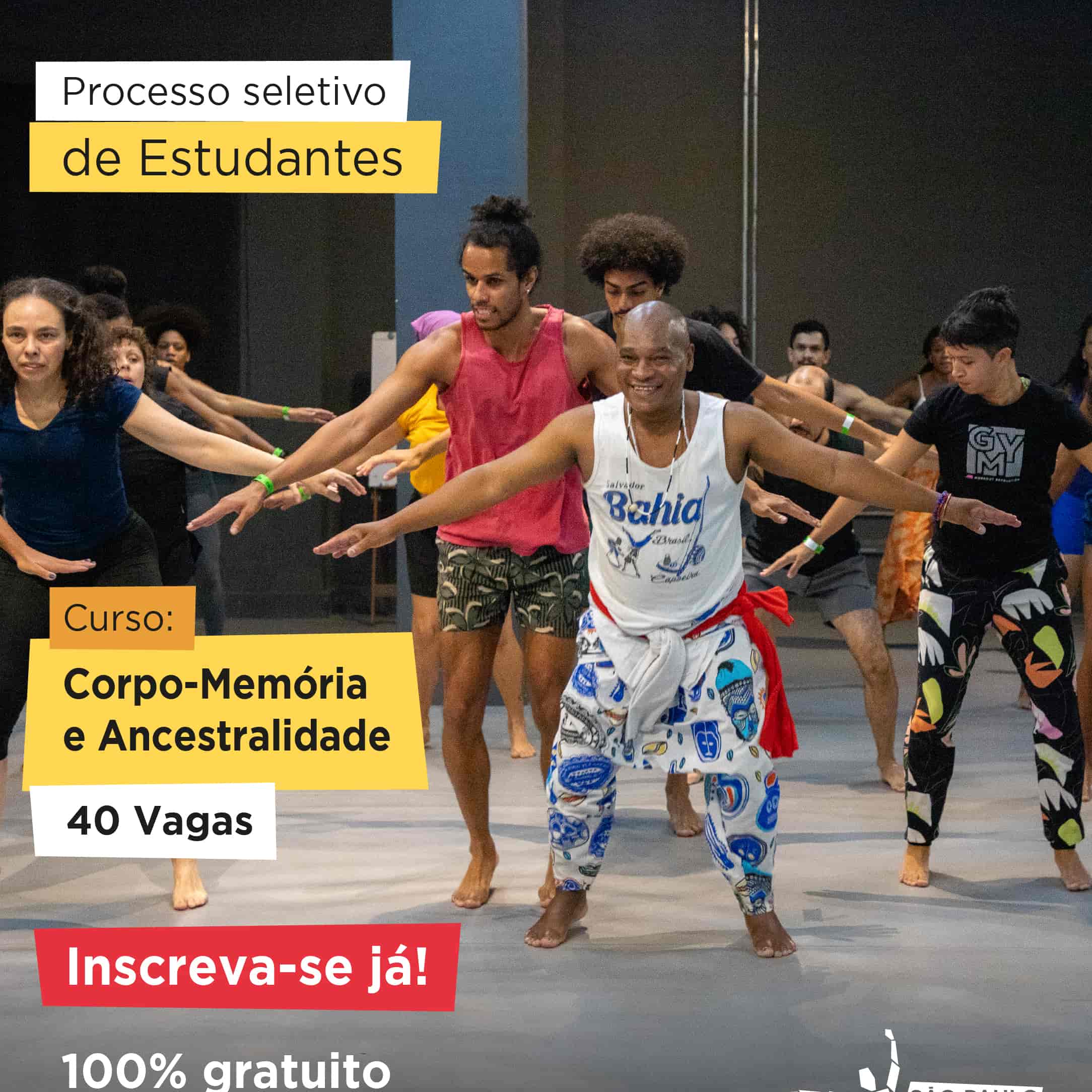 Imagem do evento Curso de Extensão Cultural "Corpo-Memória e Ancestralidade"