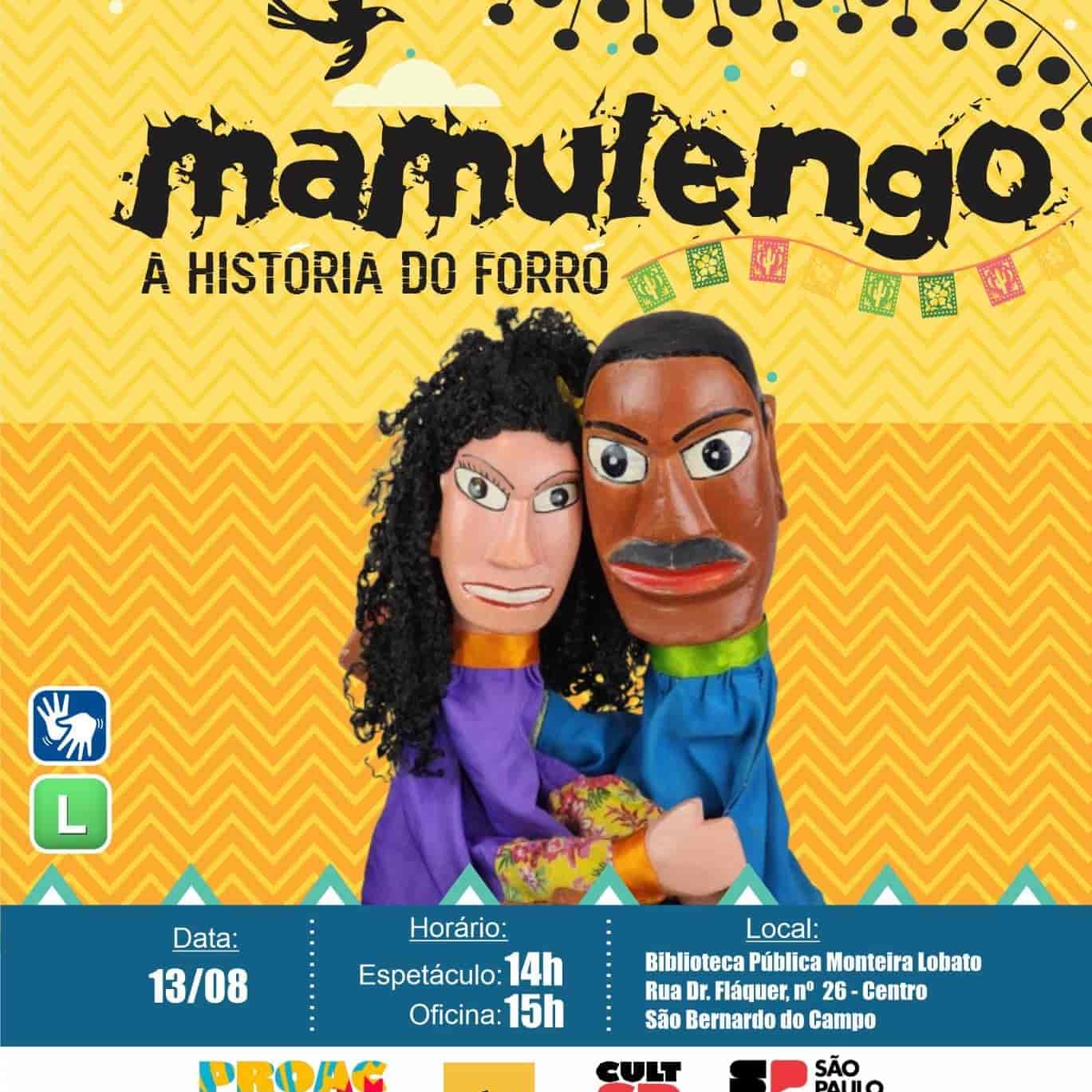 Imagem do evento Espetáculo “Mamulengo: A História do Forró”