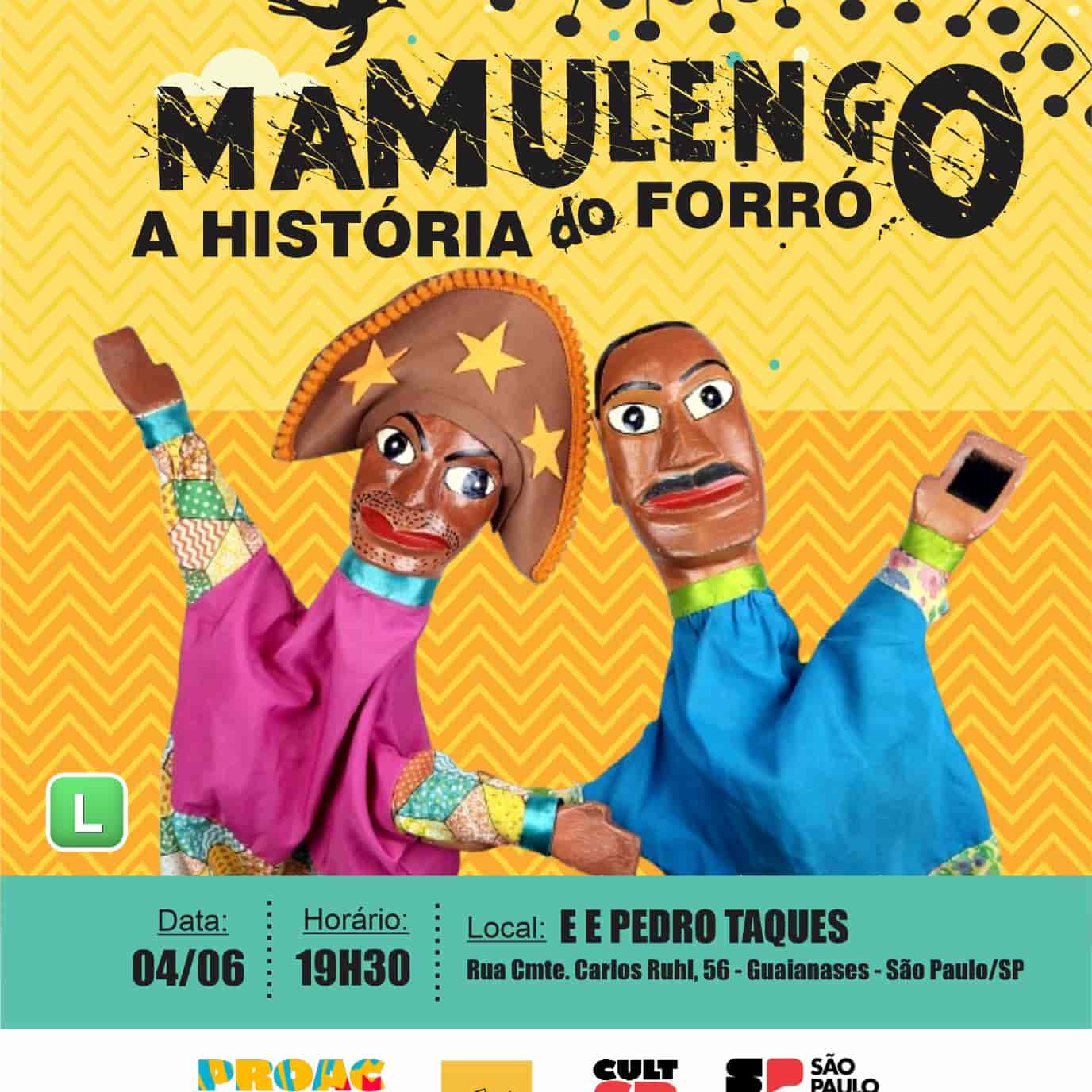 Imagem do evento Espetáculo “Mamulengo: A História do Forró”