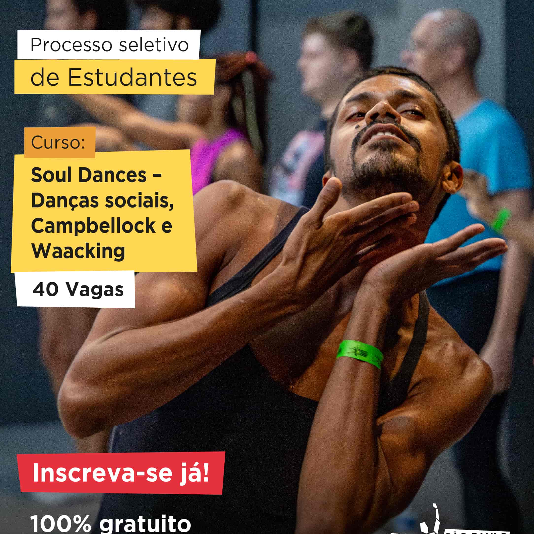 Imagem do evento Soul Dances – Danças Sociais, Campbellock e Waacking