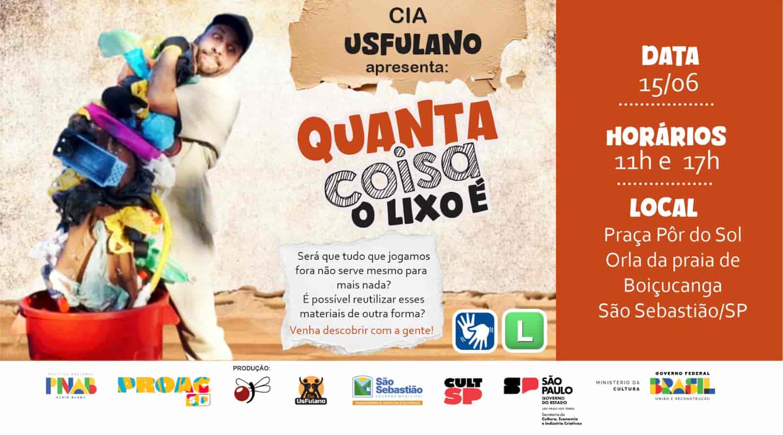 Imagem do evento Quanta coisa o lixo é