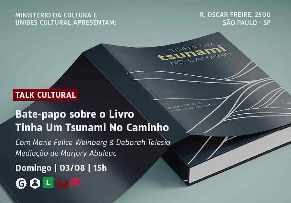 Imagem do evento Bate Papo sobre o livro: Tinha um tsunami no caminho
