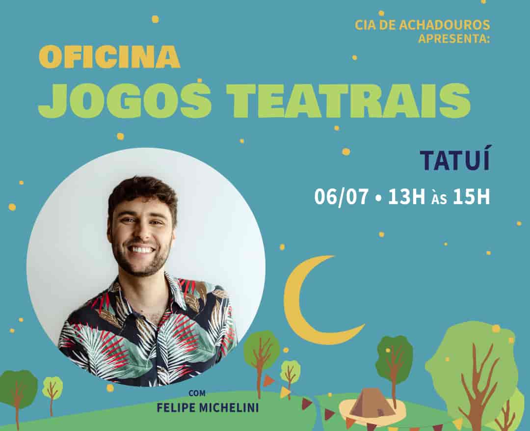 Imagem do evento Oficina: Jogos Teatrais com Felipe Michelini