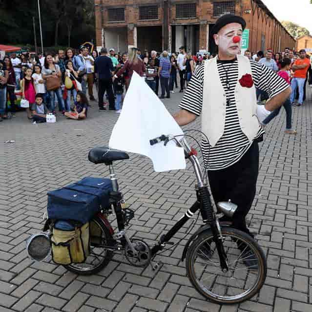 Imagem do evento Férias no Museu: “Ação Brincante com o Mímico Andarilho”