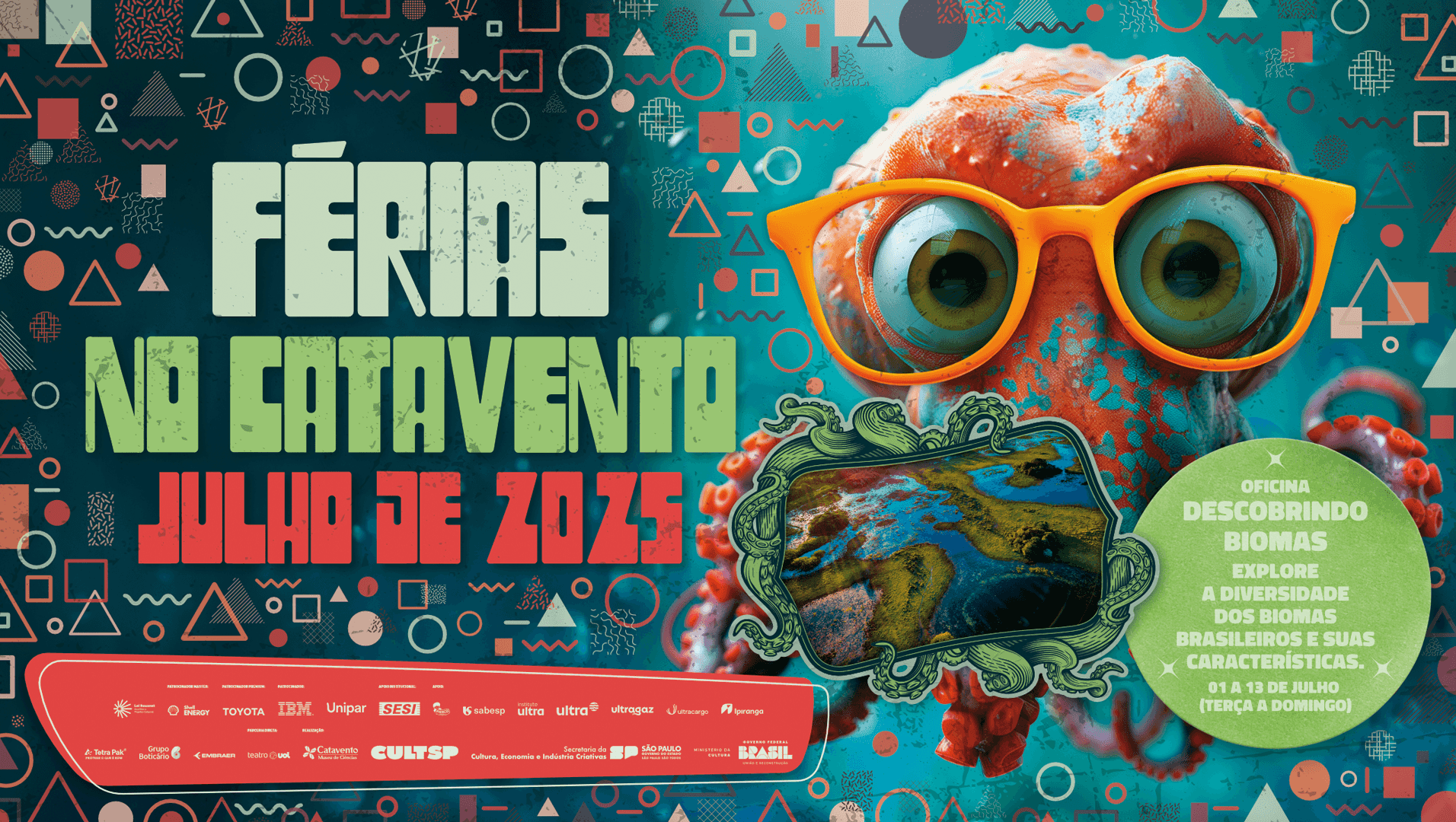 Imagem do evento Oficina Descobrindo Biomas