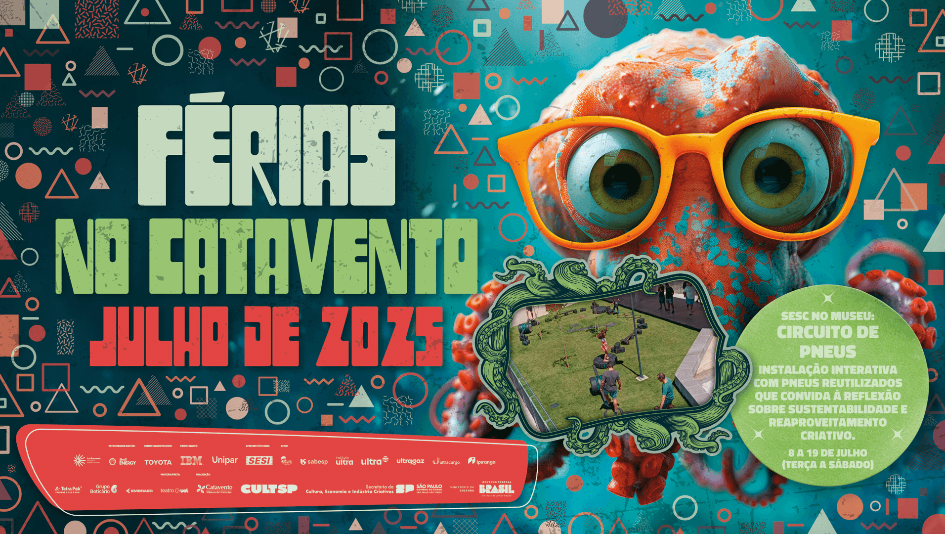 Imagem do evento SESC no Museu: Circuito de Pneus
