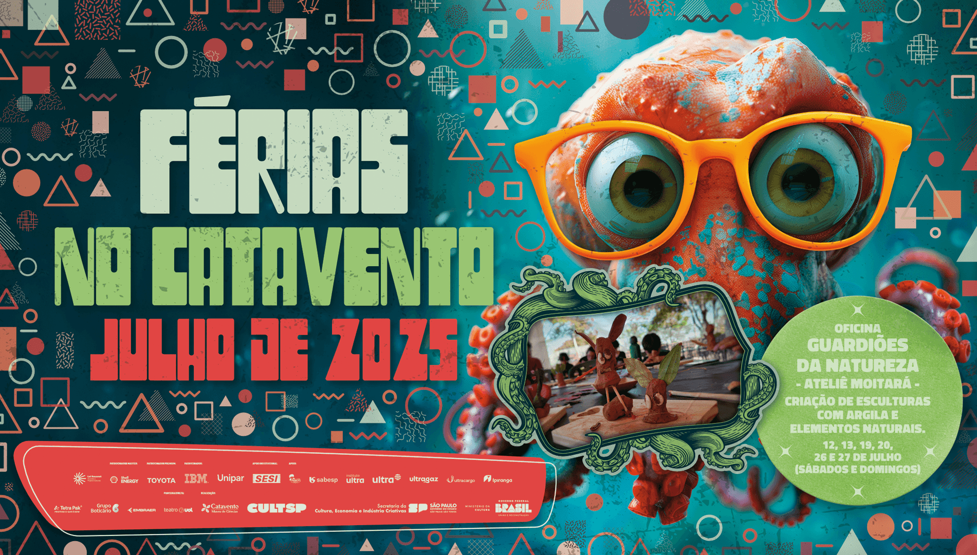 Imagem do evento Oficina Guardiões da Natureza - Ateliê Moitará