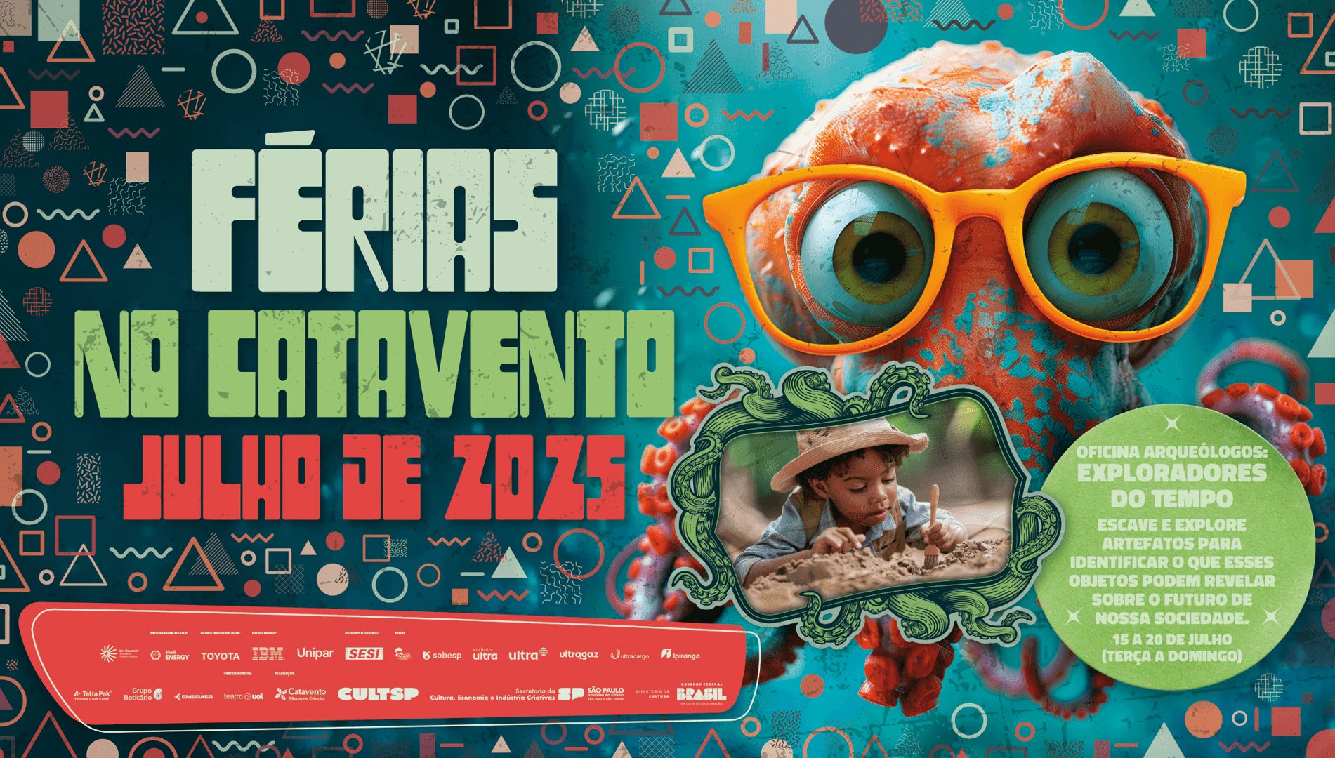 Imagem do evento Oficina Arqueólogos: Exploradores do Tempo