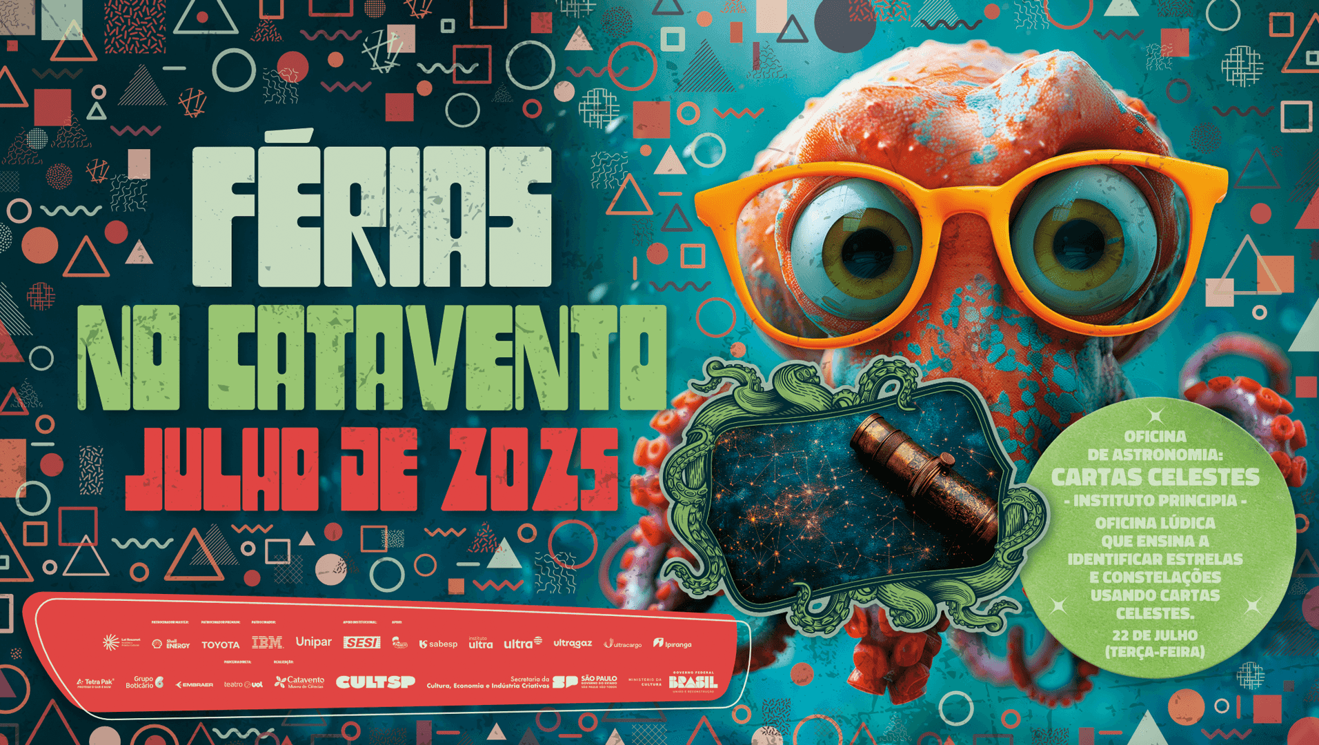 Imagem do evento Oficina de Astronomia: Cartas Celestes - Instituto Principia