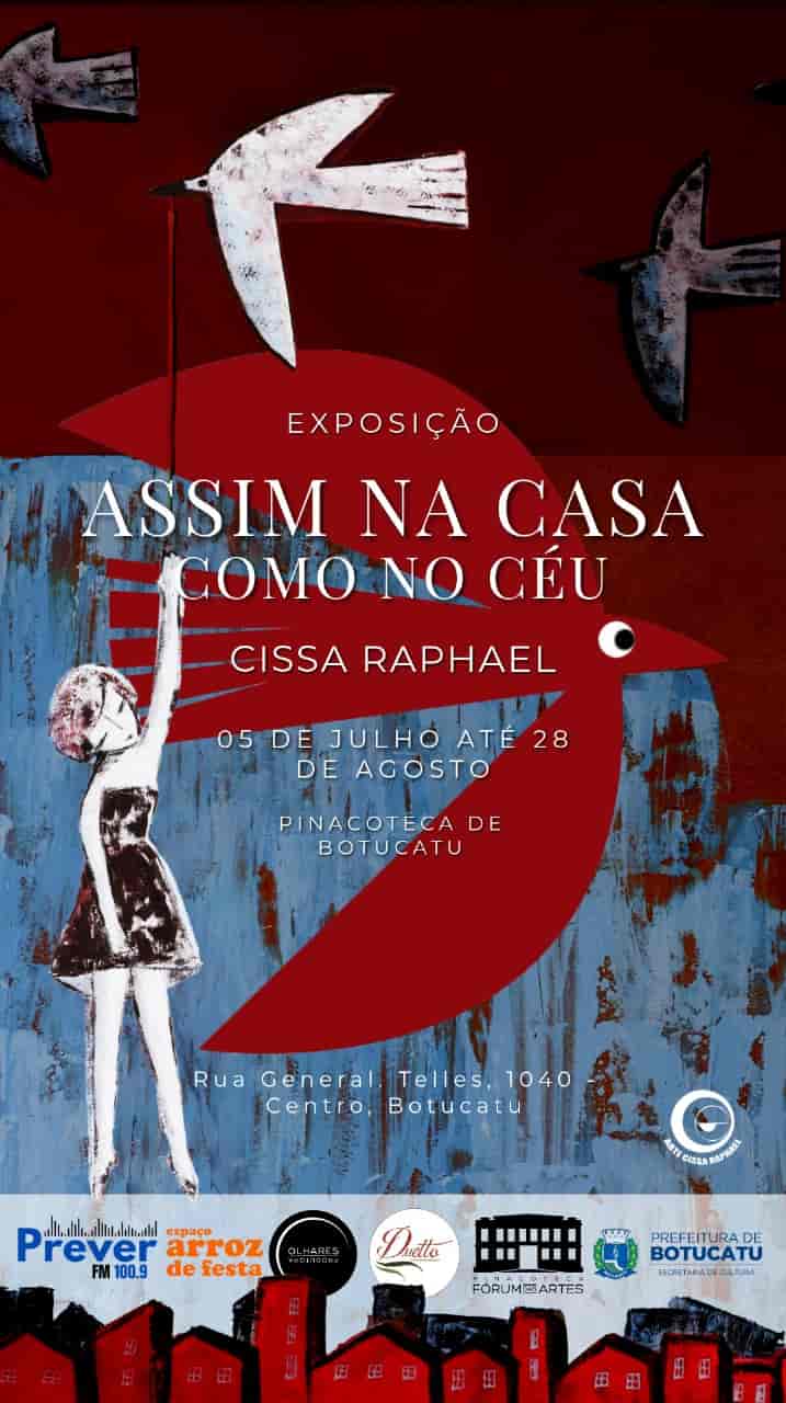 Imagem do evento Exposição "Assim na Casa como no Céu" de Cissa Raphael