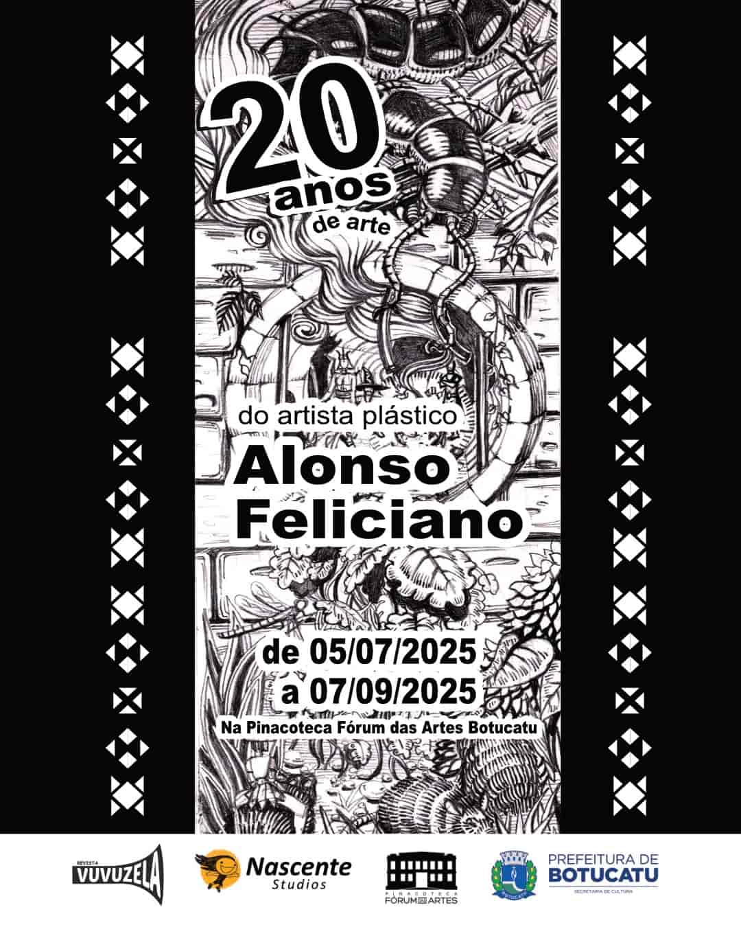 Imagem do evento Exposição "20 anos de arte" - do artista plástico Alonso Feliciano