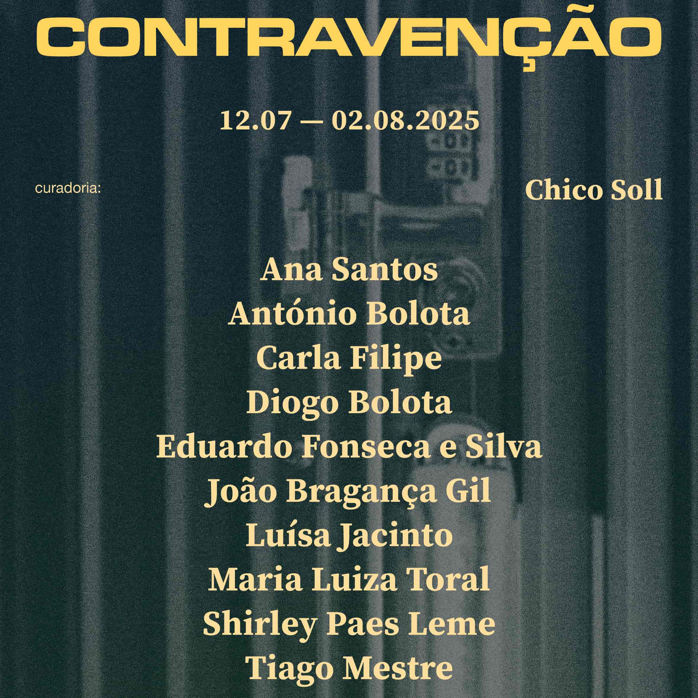 Banner do evento Contravenção