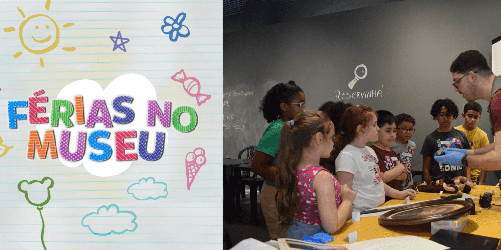 Imagem do evento Férias no Museu | Julho 2025 | Oficina Reservinha: Museu para Crianças